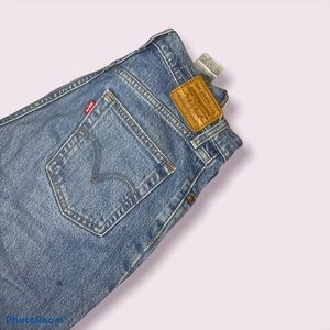 LEVIS RIBCAGE VINTAGE STRAIGHT JEANS
